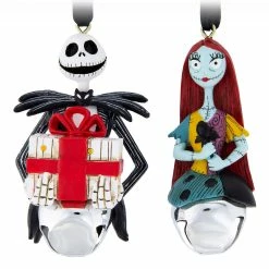 Flash Sale ???? Disney Bell Ornament Set - Jack Skellington And Sally ????