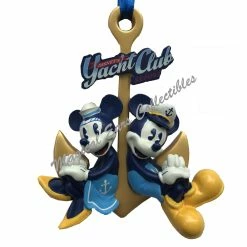 Outlet ???? Disney ???? Christmas Ornament - Disney's Yacht Club Resort - Anchor ????