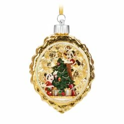 Outlet ???? Disney ???? Christmas Ornament - Mickey And Minnie Light Up Scene ????