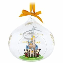 Flash Sale ???? Disney Glass Drop Ornament - Cinderella Castle - Walt Disney World ⌛