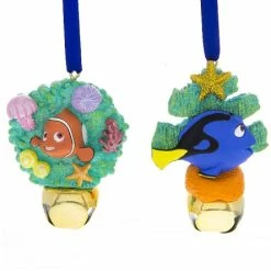 Cheap ???? Disney ❄ Christmas Ornament Set - Nemo And Dory Bells ⭐