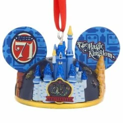 Hot Sale ???? Disney Ears Hat Ornament - Magic Kingdom 45th Anniversary - Light Up ✨