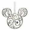 Flash Sale ???? Disney ???? Christmas Ornament - Bohemian Filigree Mickey Mouse - Silver ????