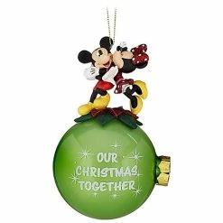 Promo ❤️ Disney ???? Christmas Ornament - Minnie And Mickey - Our ???? Christmas Together ❤️