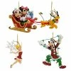 Cheap ???? Disney ???? Christmas Ornament Set - Mickey And Minnie Mouse And Friends ✔️