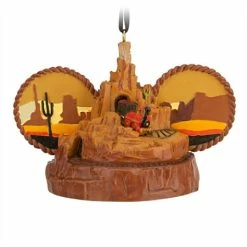 Cheapest ⌛ Disney Ear Hat Ornament - Big Thunder Mountain Railroad ????