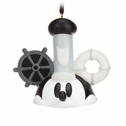 Outlet ???? Disney Ear Hat Ornament - Mickey Mouse Steamboat Willie ????