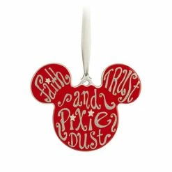 Coupon ???? Disney Disc Ornament - Mickey Mouse - Faith Trust Pixie Dust ⌛