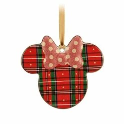 Top 10 ✨ Disney Disc Ornament - Minnie Mouse - Plaid ????