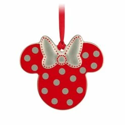 Buy ???? Disney Disc Ornament - Minnie Mouse - Polka Dot ✨