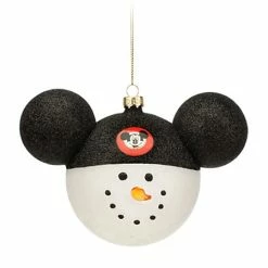 Deals ???? Disney Mickey Ears Icon Ornament - Snowman - Mickey Mouse Club ????