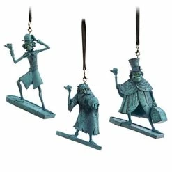 Hot Sale ⭐ Disney ???? Christmas Ornament Set - The Haunted Mansion Hitchhiking Ghosts ????
