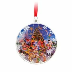 Flash Sale ❤️ Disney ???? Christmas Ornament - Storybook Mickey Mouse & Friends Window ⭐