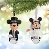 Outlet ???? Disney ???? Christmas Ornament Set - Mickey And Minnie Wedding Bells ⭐