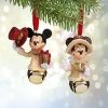 Deals ???? Disney ❄ Christmas Ornament Set - Victorian Mickey And Minnie Bells ????