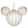 Promo ???? Disney Mickey Ears Ornament - Mickey Mouse Icon - Golden Rib ????