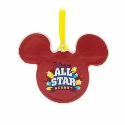 Promo ???? Disney Disc Ornament - Mickey Mouse - All-Star Resort ⭐