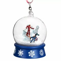 Cheapest ???? Disney Snowglobe Ornament - Marvel's Avengers ????