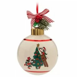 Outlet ???? Disney Ball Ornament - Mickey And Friends Ceramic ????
