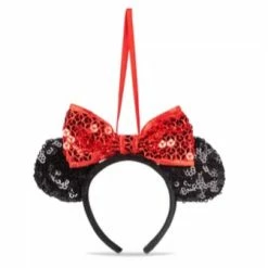Outlet ???? Disney Ear Headband Ornament - Minnie Mouse Sequin ????