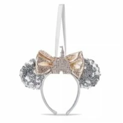 Coupon ???? Disney Ear Headband Ornament - Minnie Mouse Fantasyland Castle ✔️