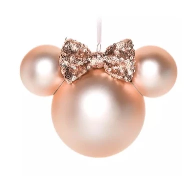 Best reviews of ⌛ Disney Minnie Ears Icon Ornament - Minnie Mouse - Briar Rose Gold ????