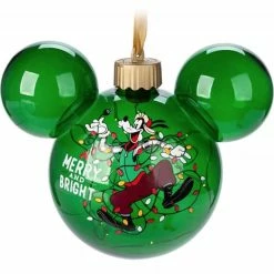 Best Pirce ???? Disney Mickey Ears Icon Ornament - Goofy Light-Up - Merry And Bright ✨