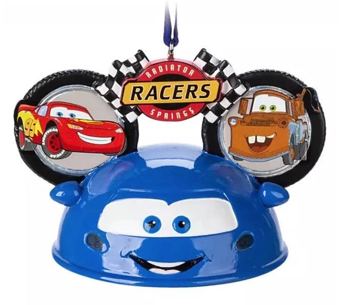 Discount ???? Disney Ears Hat Ornament - Radiator Springs Racers - Light-Up ????