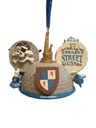 New ✨ Disney Ear Hat Ornament - Main Street USA - Magic Kingdom ✔️