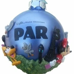 Deals ✔️ Disney ❄ Christmas Ornament - Epcot World Showcase - Paris ????