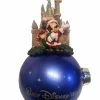 Outlet ???? Disney ???? Christmas Ornament - Cinderella Castle And Santa Mickey Mouse ????