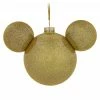 Promo ⌛ Disney ❄ Christmas Ornament - Mickey Mouse Icon - Gold ????