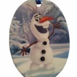 Outlet ???? Disney Flat ❄ Christmas Ornament - Frozen - Olaf ????