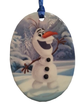 Outlet ???? Disney Flat ❄ Christmas Ornament - Frozen - Olaf ????