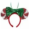 New ???? Disney Ear Headband Ornament - Minnie Mouse Peppermint Twist ????