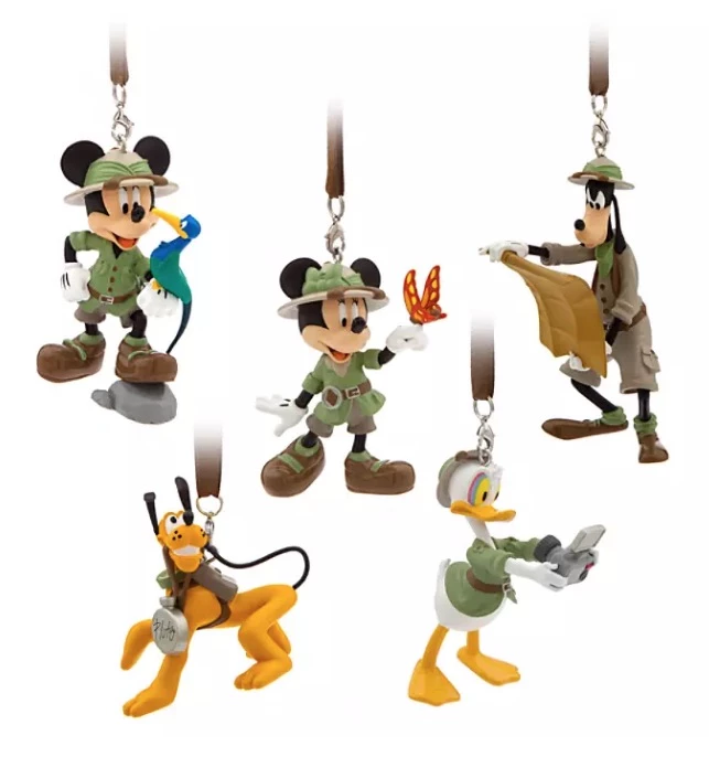 Deals ✔️ Disney Ornament Set - Safari Mickey & Friends - Animal Kingdom ❤️