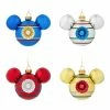 Top 10 ⭐ Disney Mickey Ears Ornament Set - Mickey Mouse Icon Indents - Set Of 4 ⭐
