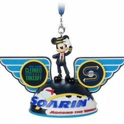 Discount ???? Disney Ear Hat Ornament - Mickey Mouse Soarin' - Epcot ????