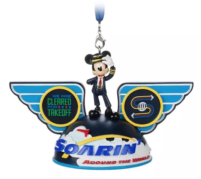 Discount ???? Disney Ear Hat Ornament - Mickey Mouse Soarin' - Epcot ????