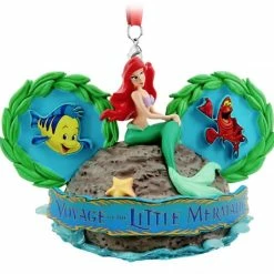 Discount ???? Disney Ears Hat Ornament - Voyage Of The Little Mermaid ✨