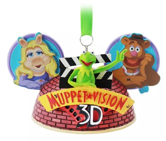 Budget ???? Disney Ears Hat Ornament - Muppet Vision 3D ????