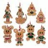 Wholesale ???? Disney Ornament Set - Mickey And Friends Gingerbread Men Cookie ????