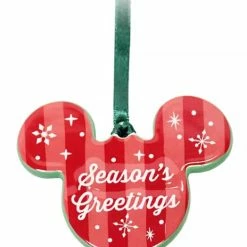 Coupon ✨ Disney Disc Ornament - Mickey Icon - Season's Greeting ????
