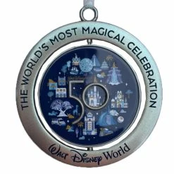 Best Pirce ???? Disney Disc Ornament - 50th Anniversary - Mickey Spinner ????