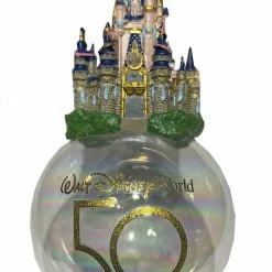 Cheap ???? Disney ???? Christmas Ornament - 50th Anniversary - Castle On Top ????