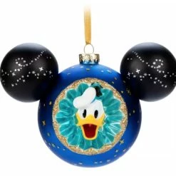 Brand new ???? Disney Mickey Ears Icon Ornament - Donald Duck Sunburst ????