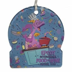 New ???? Disney Disc Ornament - 2022 Food & Wine Festival - Figment ????
