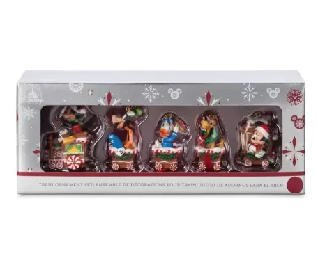Buy ???? Disney Ornament Set - Mickey Mouse And Friends Train ????